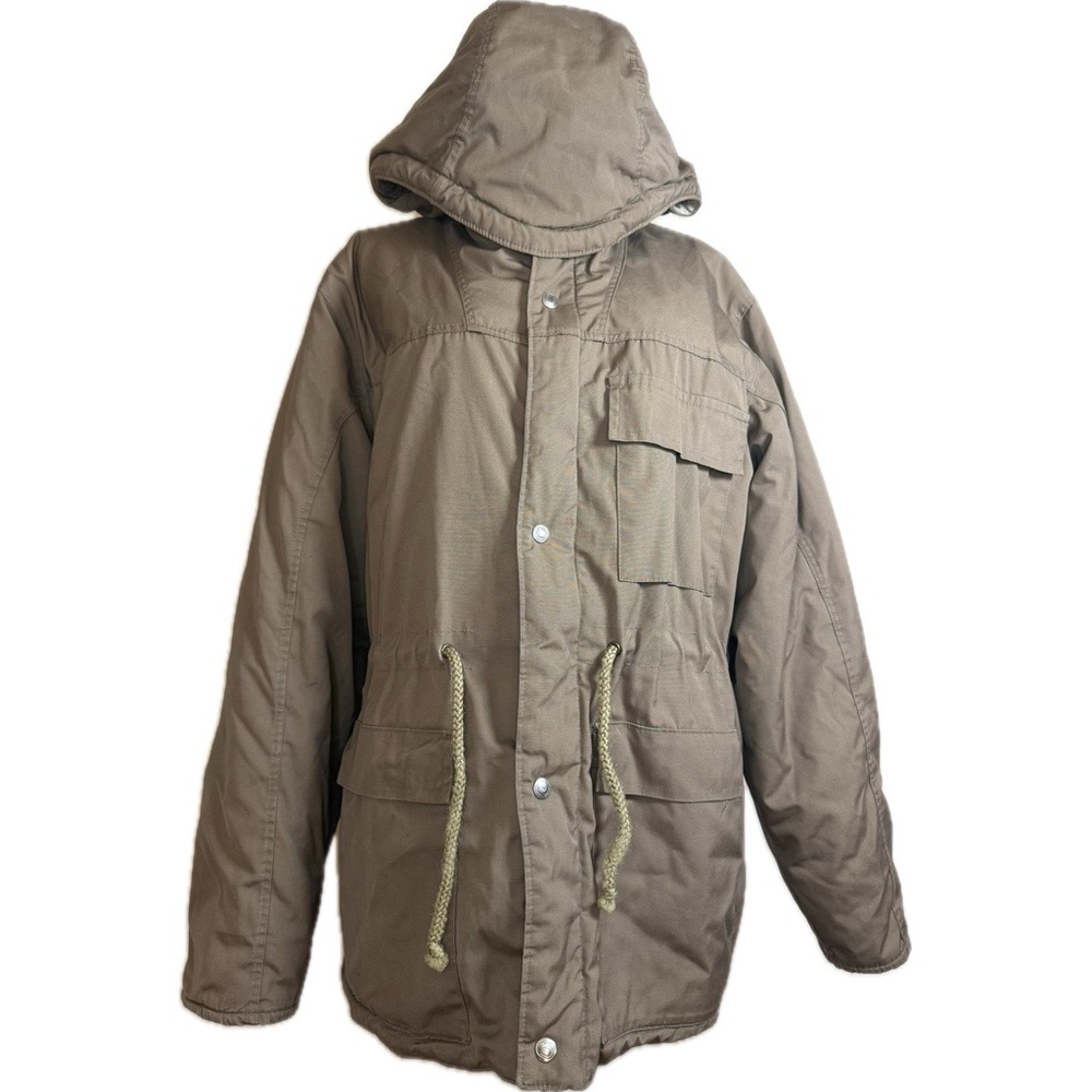 London Fog Men’s Weather Outdoors Unlimited Zip Up Quilted Coat Size L